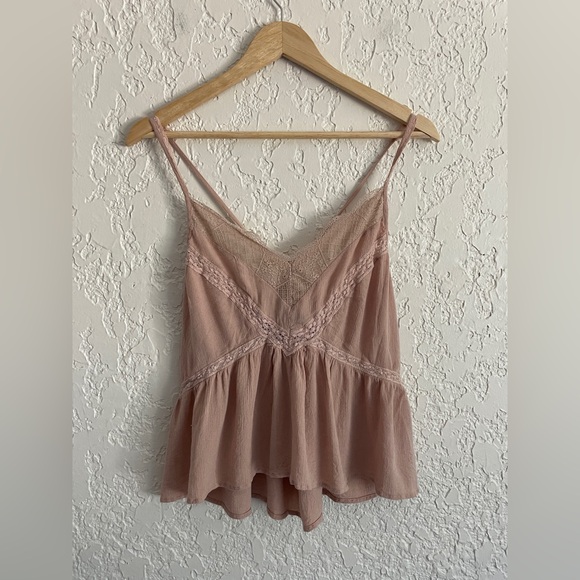 American Eagle Outfitters Tops - American Eagle Vintage Romantic Y2K Babydoll Cami